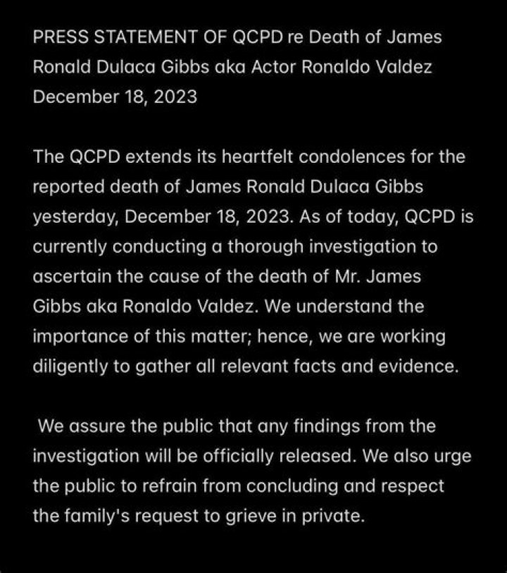 Ronaldo Valdez Death Cause And Obituary Veteran actor Ronaldo Valdez