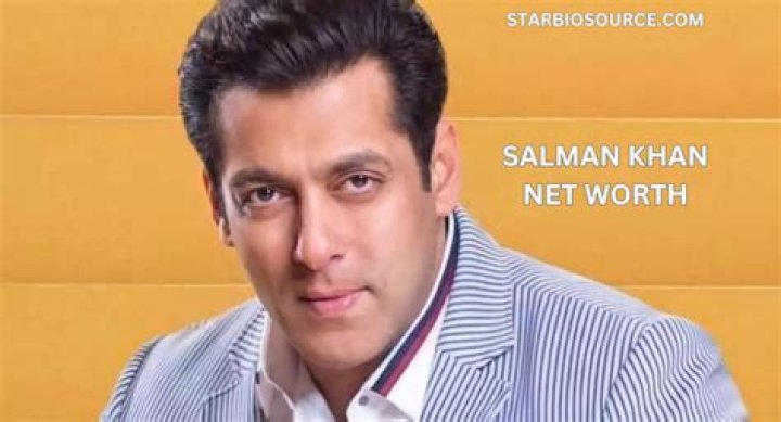 Salman Khan Net Worth How Rich is Sal Khan?