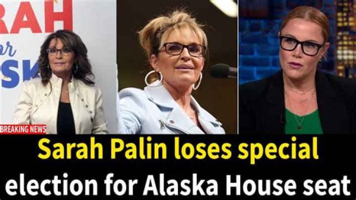 Sarah Palin loses special election bid for US Congress seat Free
