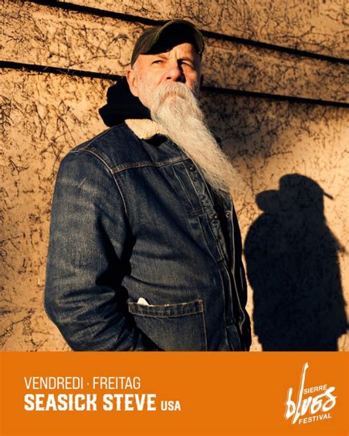 Seasick Steve has announced a gig at Folkestone's Leas Cliff Hall in