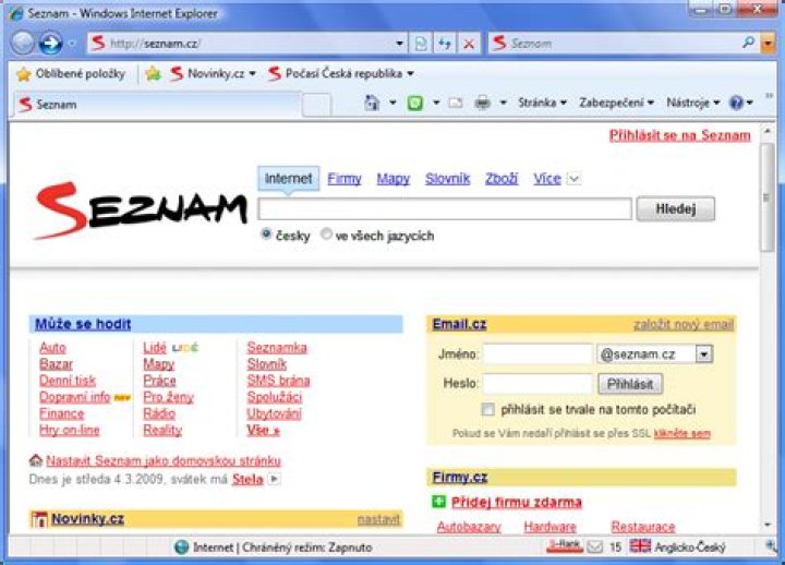 Seznam Cz Najdu Co Neznam