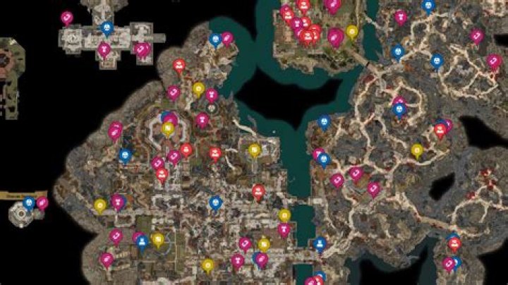 ShadowCursed Lands Map Act 2 for Baldur's Gate 3 (BG3) Game Maps