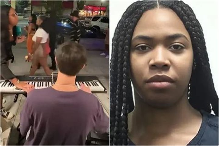 Shauntae Heard breaking piano