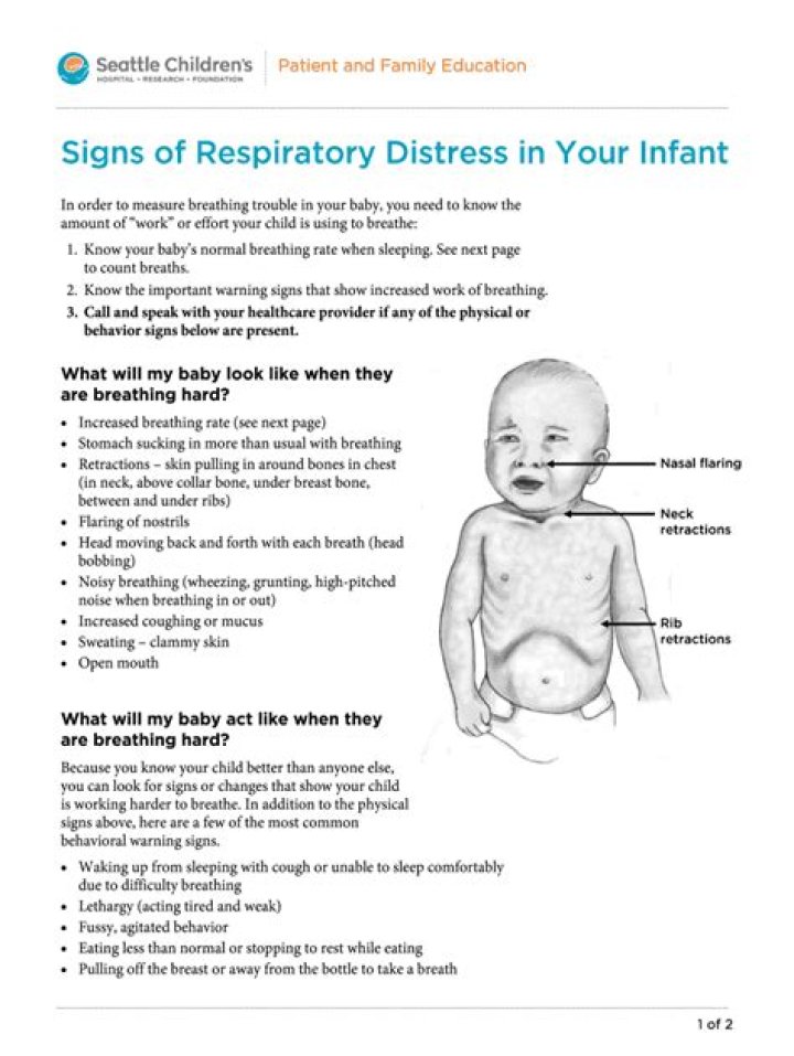 Signs of Respiratory Distress in Children All Parents Need to Know