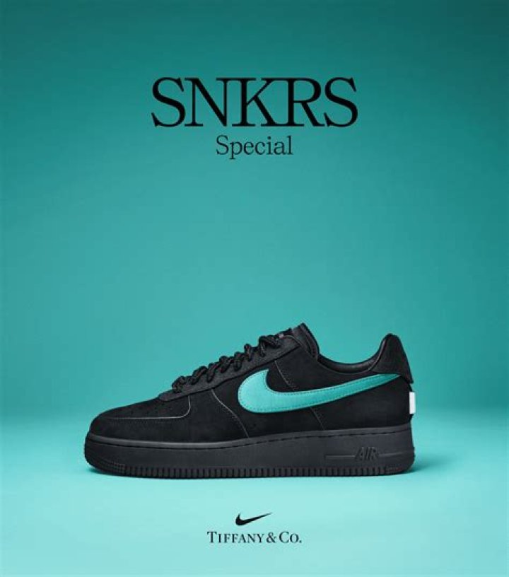 SNKRS Special Air Force 1 x Tiffany & Co.