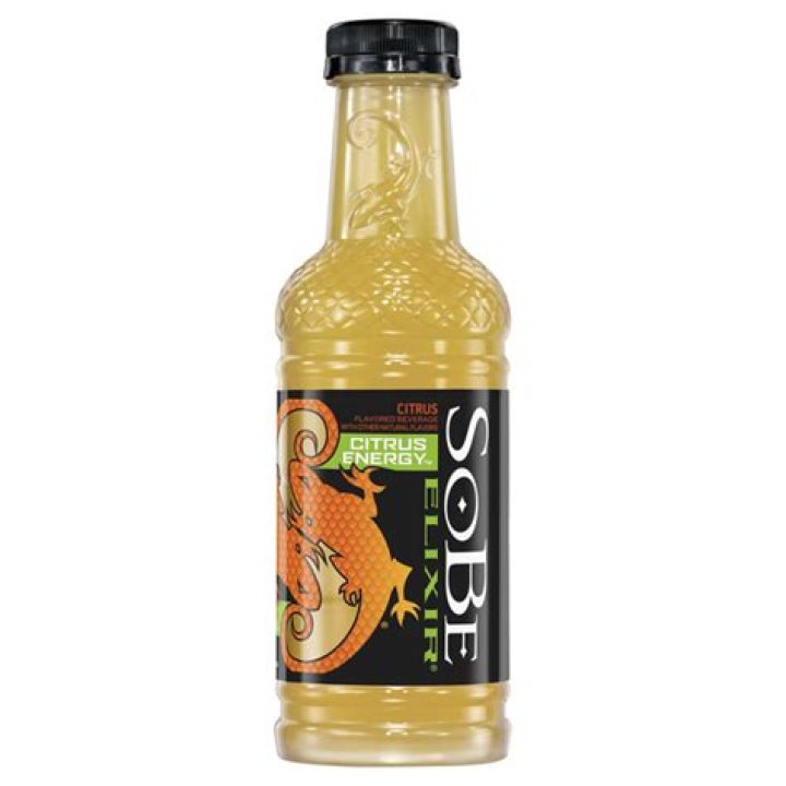 Sobe Elixir Citrus Energy Flavored Juice Drink, 20 oz. Bottle