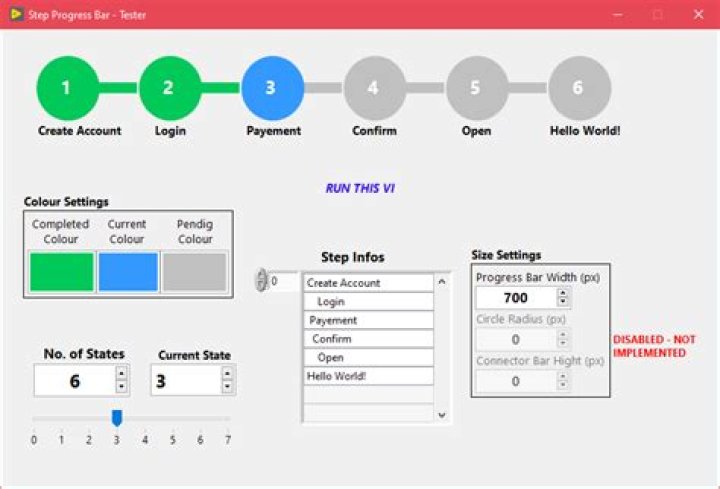 Solved Step progress bar control for UI NI Community