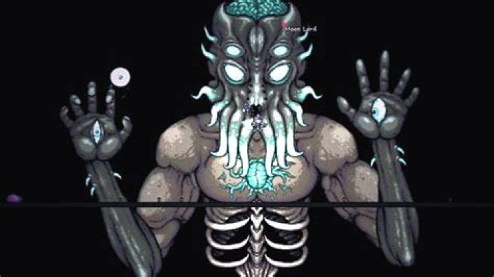 Someone beat Terraria hard mode with 1 HP and no dodges