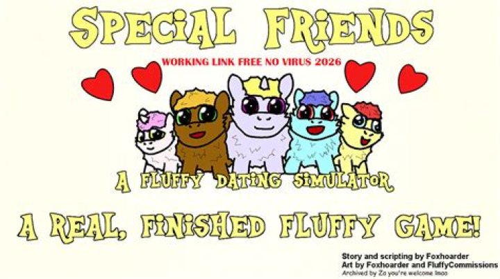 Special Friends Fluffy Dating Sim byFoxhoarder Fluffy Games