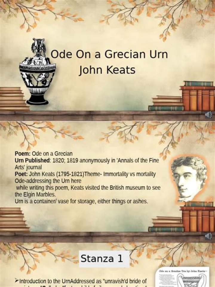 Thou Ode on a Grecian Urn Meaning