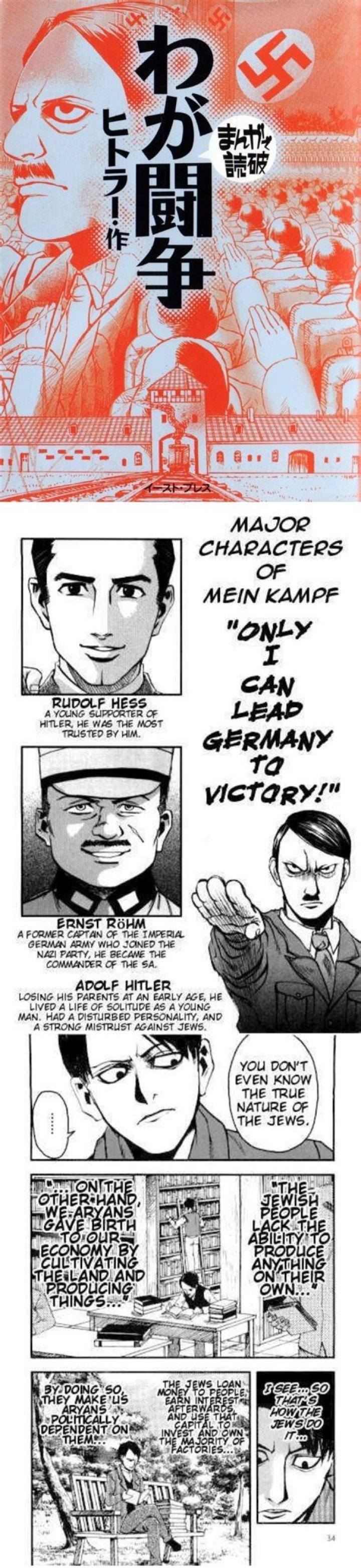 TIL Mein kampf has a Manga Adaptation Anime / Manga Know Your Meme