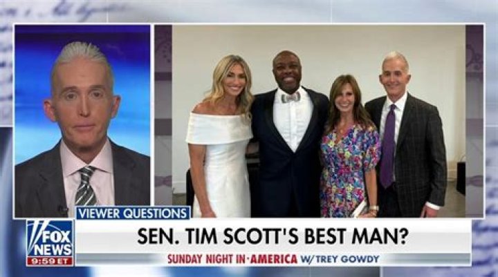 Tim Scott with girlfriend Mindy Noce Tim Scott with girlfriend Mindy Noce