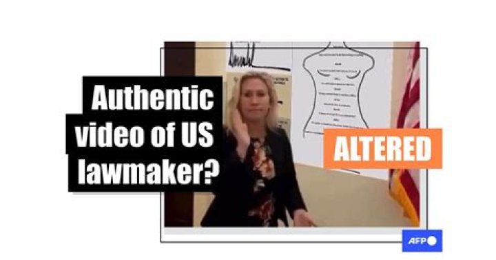 Video of Marjorie Taylor Greene Lookalike on American Idol Sparks