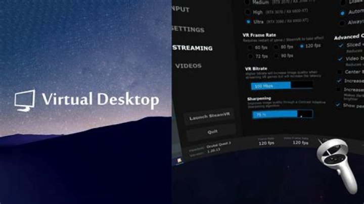 Virtual Desktop PC VR Streaming Now on Oculus Quest Store Virtual