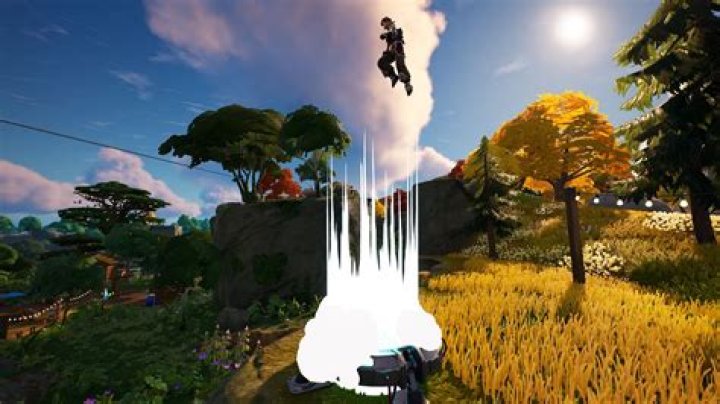 Where to find Launchpad at Sunswoon Lagoon in Fortnite