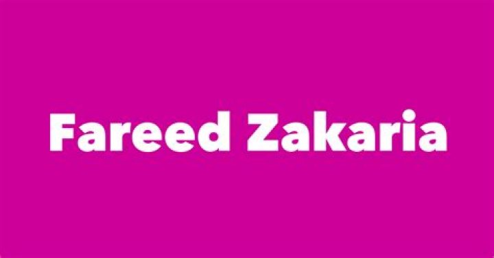 Who is Fareed Zakaria's wife Paula Throckmorton? The US Sun