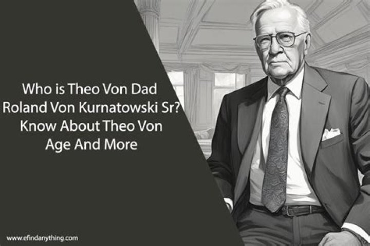 Who Is Theo Von Dad Roland Von Kurnatowski Sr? Theo Von Age, Bio And More