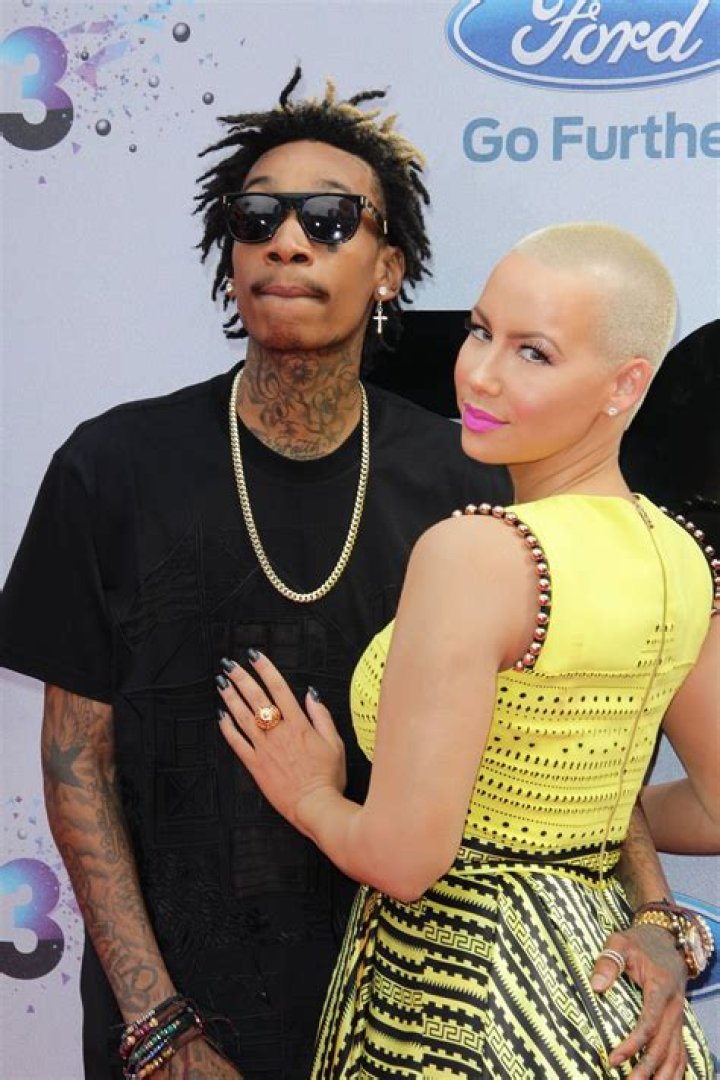 wiz khalifa, amber rose, ex wife, girlfriend, girls, marriage, family
