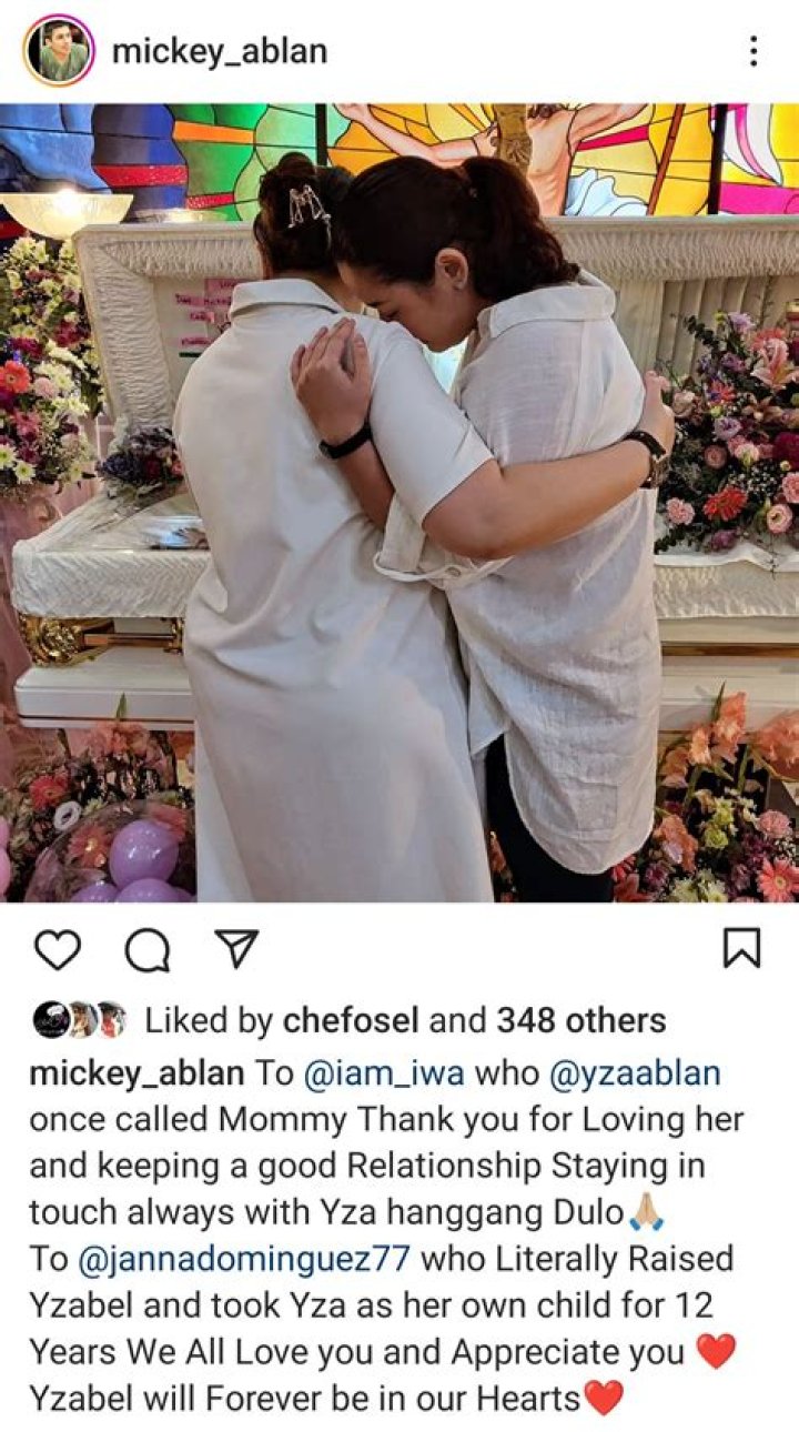 Yzabel Ablan Parents Father Mickey Ablan And Step Mother Janna